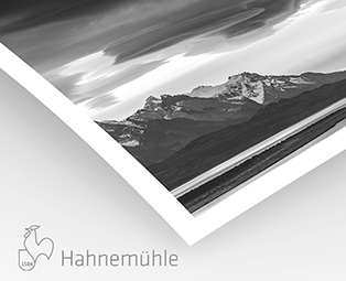 Photo Rag Baryta Hahnemühle 315g (sur Epson Noir et Blanc)