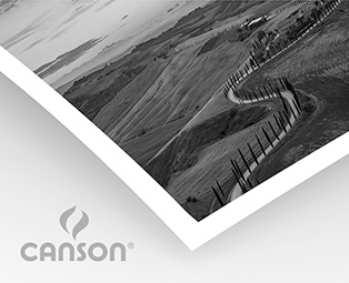 Canson Infinity RC satiné 310g (sur Epson Noir et Blanc)