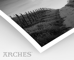BFK Rives White Arches 310g (sur Epson Noir et Blanc)