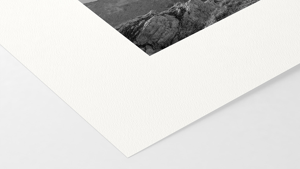 Bright White Hahnemühle 310g (sur Epson Noir et Blanc)