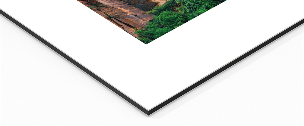 Dibond Blanc 2 mm