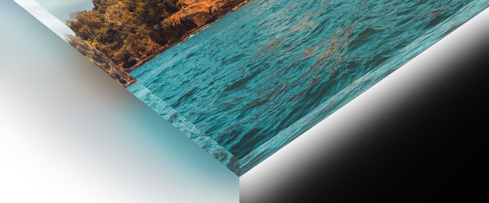 Transparent Acrylic « Day & Night » 3 mm