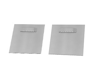2 Attaches métal 70x70 mm (Jusqu'à 6 kg de charge)