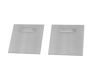 2 Attaches métal 100x100 mm (Jusqu'à 12 kg de charge)
